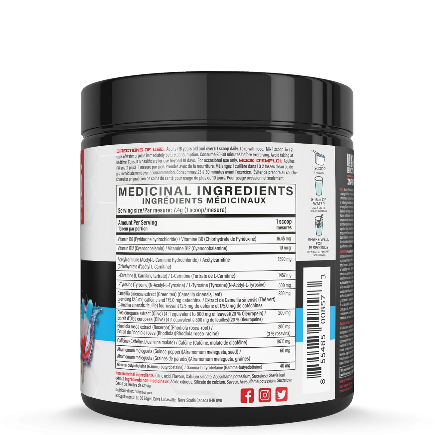 Inferno - Weight Management Iron Brothers Supplements | Canada