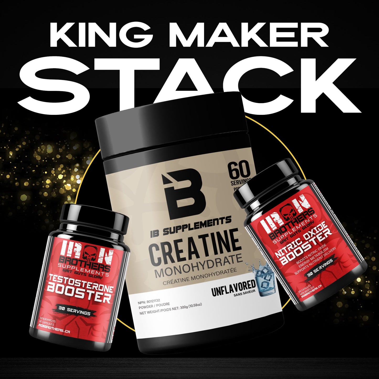 Creatine Monohydrate Iron Brothers Supplements | Canada