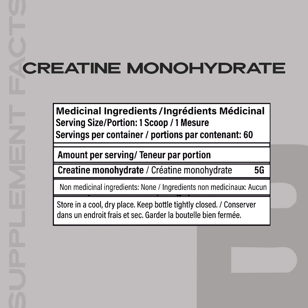 Creatine Monohydrate Iron Brothers Supplements | Canada