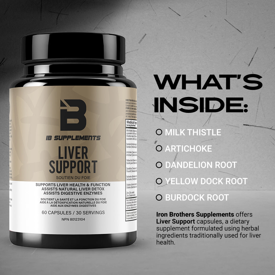 Liver Support Iron Brothers Supplements | Canada