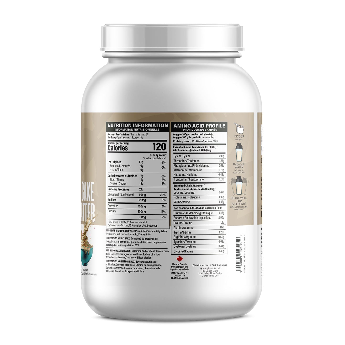 Whey Protein Iron Brothers Supplements | Canada