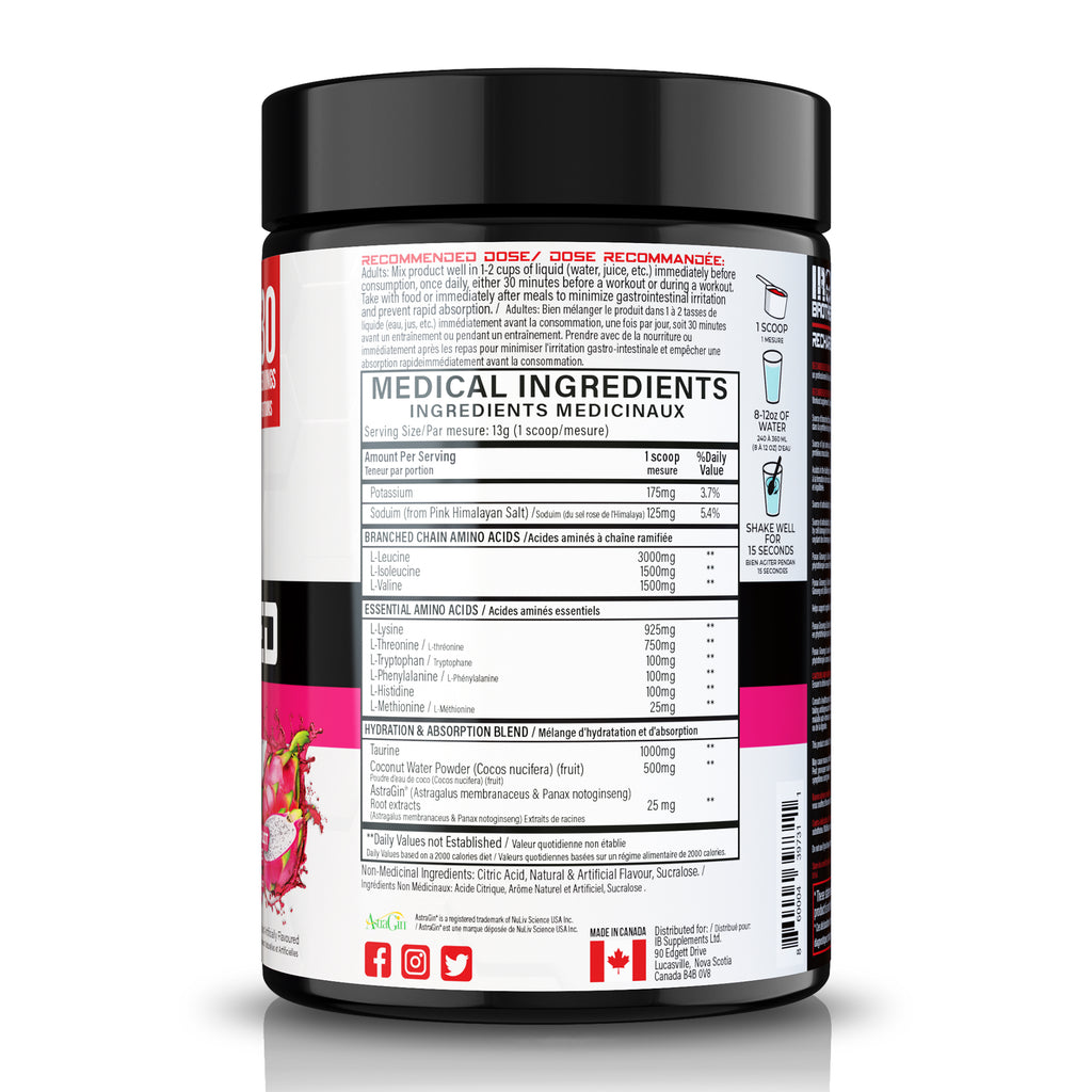 Recharged BCAA/EAA Iron Brothers Supplements CA